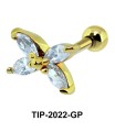 Flower Shaped Helix Ear Piercing TIP-2022